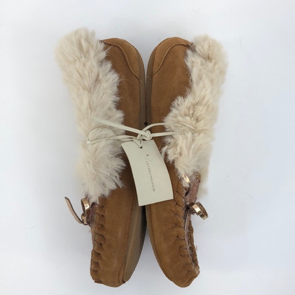 Anthropologie Far Away From Close Moccasin Slipper - Picture 5 of 13